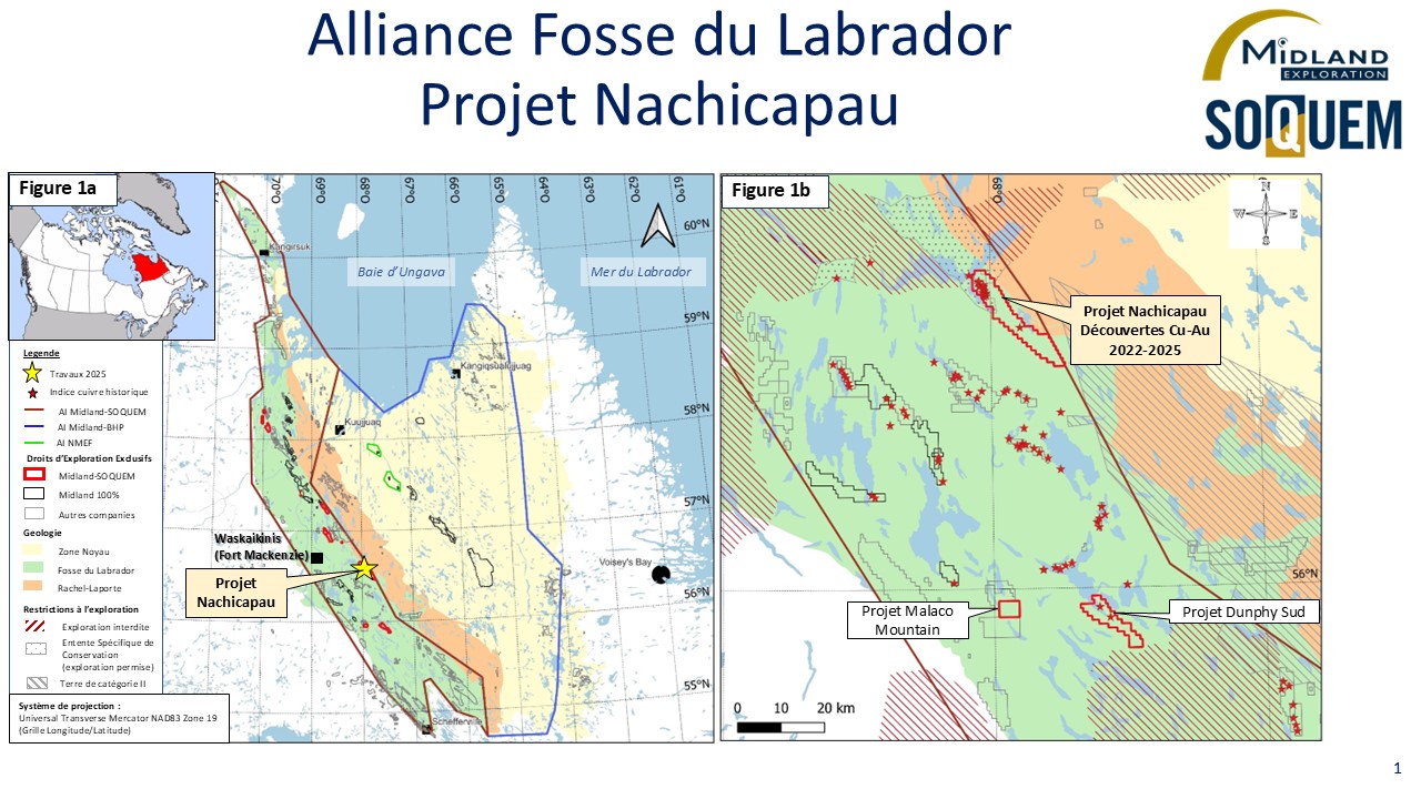 Figure 1 Alliance Fosse du Labrador Projet Nachicapau