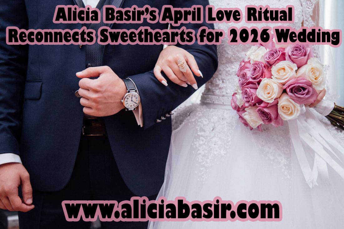 Alicia Basir’s April Love Ritual Reconnects Sweethearts for 2026 Wedding
