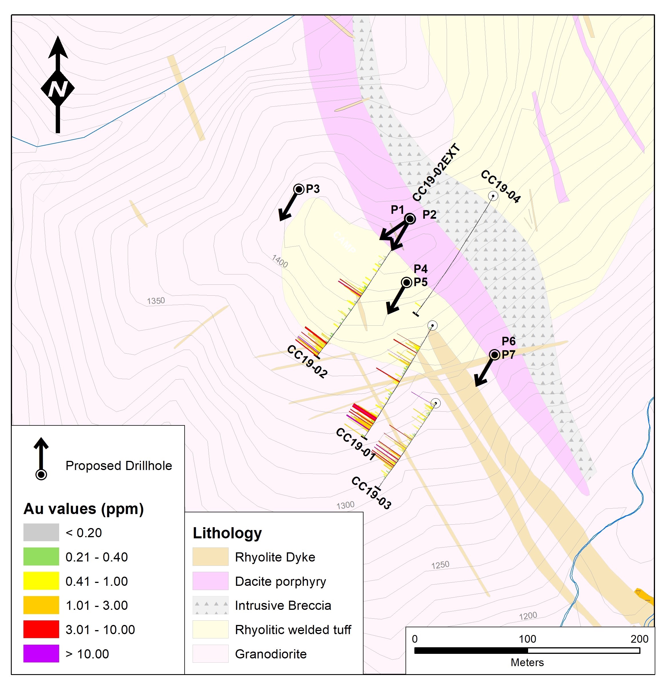 Figure 1: Geological map