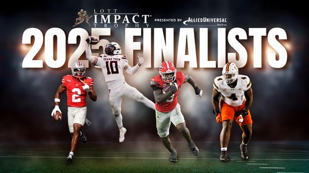 Finalists Announced for 2025 Lott IMPACT Trophy, presented by Allied Universal