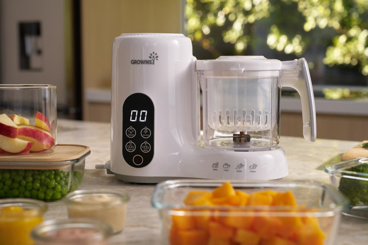 Grownsy all-in-one baby food maker