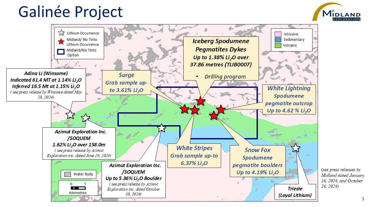 Figure 3 Galinée Project