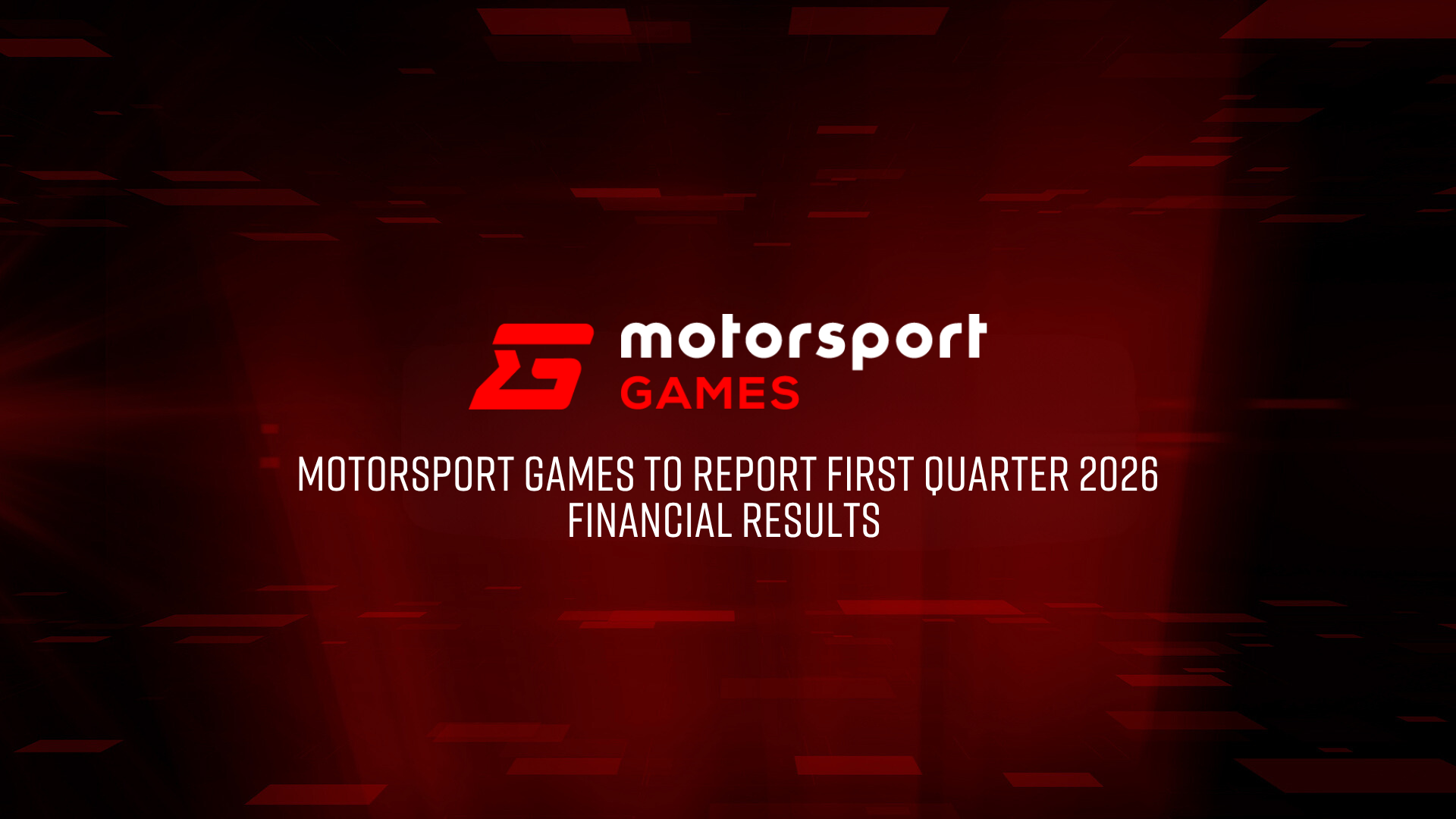 Motorsport Games to Report First Quarter 2026 Financial Results