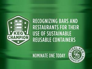 Visit the Steel Keg Association website to nominate a sustainability-focused bar, brewery or restaurant today.