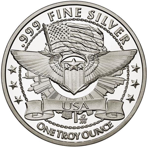 The page turn reverse of the collectible hosts the fully unfurled American flag, wings of the eagle, a shield outfitted with stars and stripes, a banner displaying USA, the classic Osborne Mint stamp signifying quality, authenticity and artisanship along with “.999 Fine Silver” and “One Troy Ounce.”
#OsborneMint #USA #911memorial #911 #WTC | www.OsborneMint.com