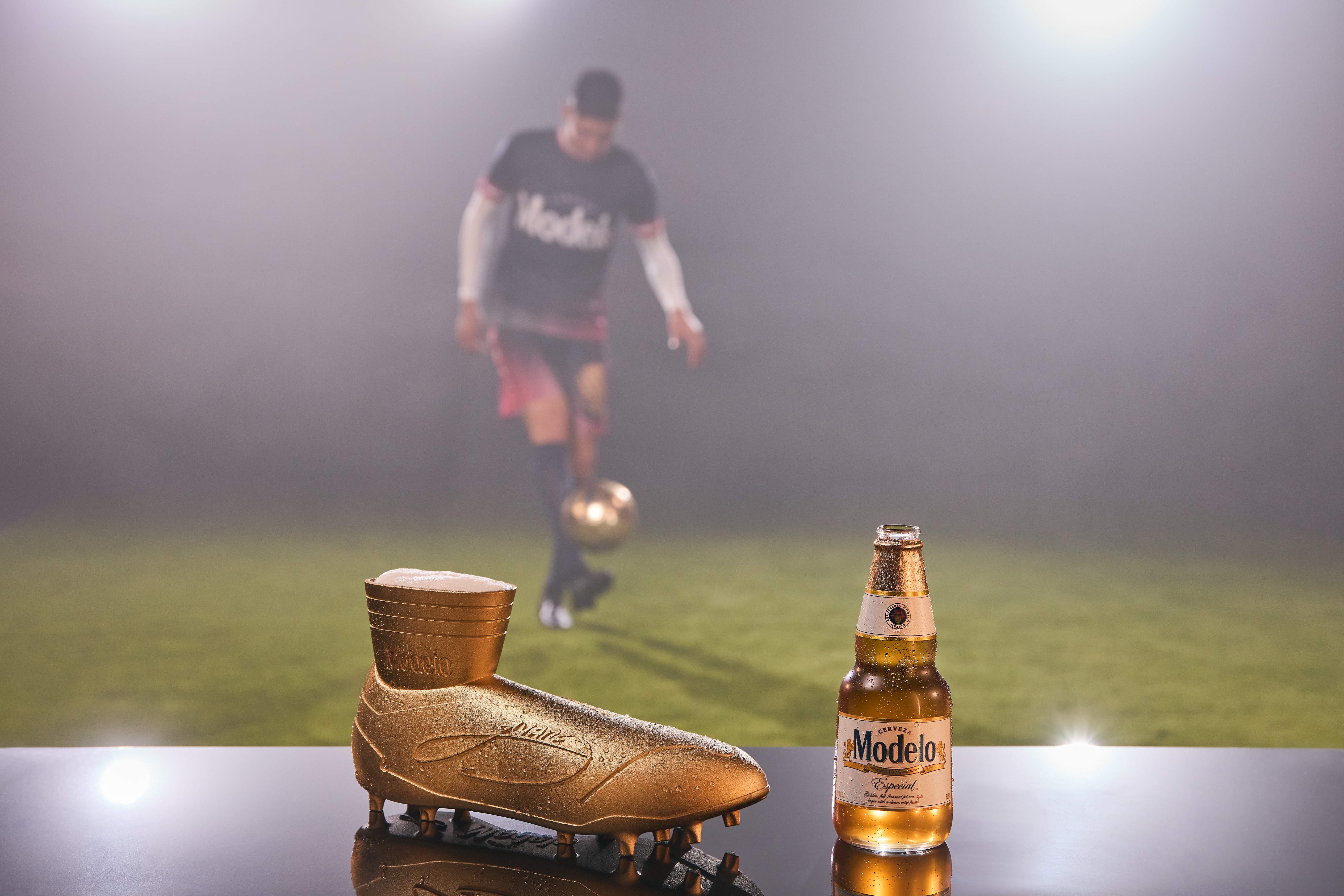 Modelo and Edson Álvarez Team Up to Introduce ‘La Bota Especial’