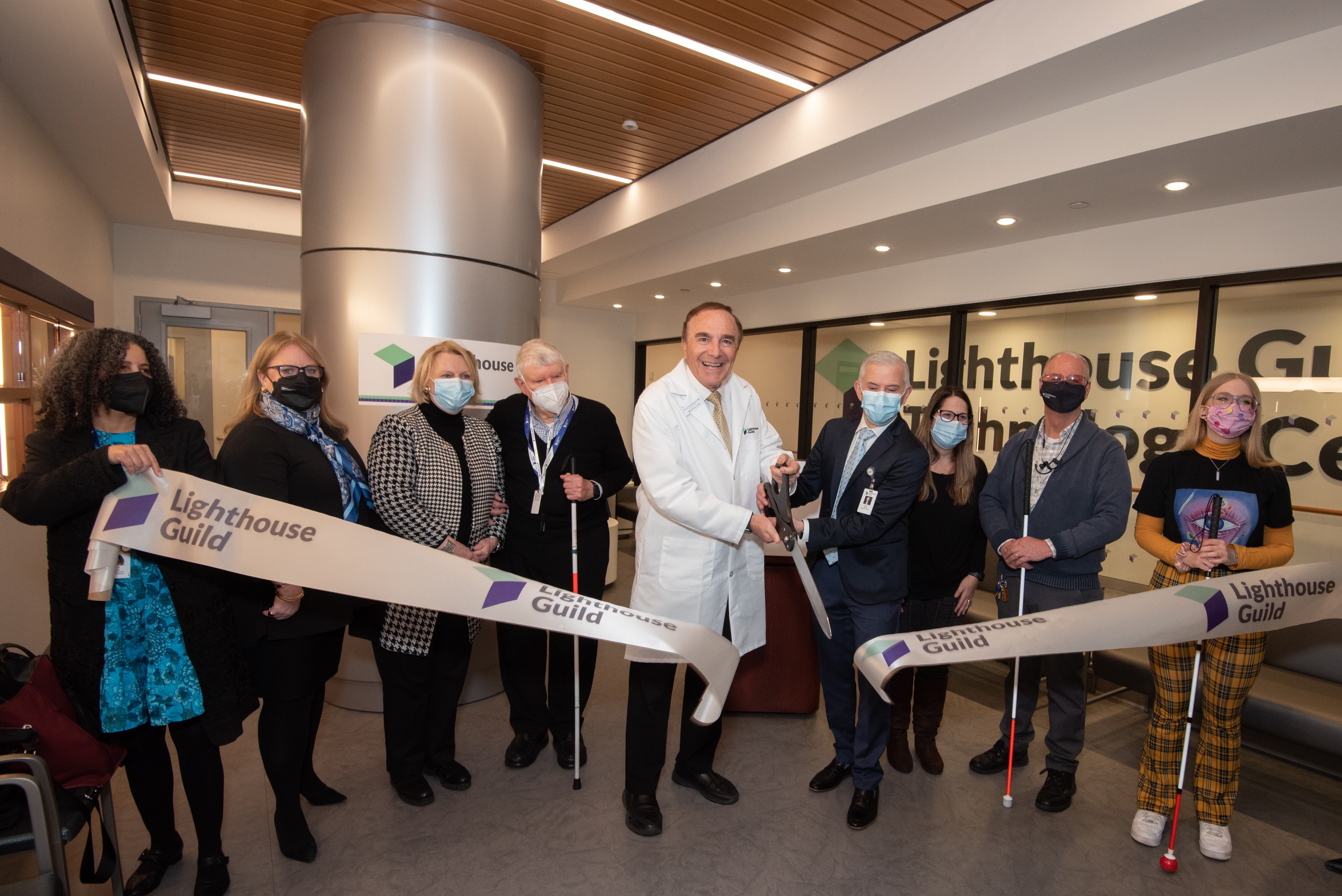 Lighthouse Guild Technology Center Ribbon-Cutting