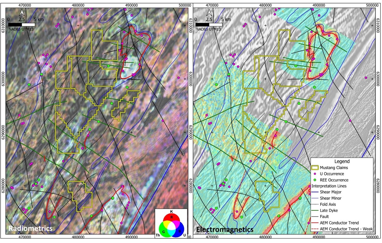 Government of Saskatchewan Mining and Petroleum GeoAtlas and Natural Resources Canada)