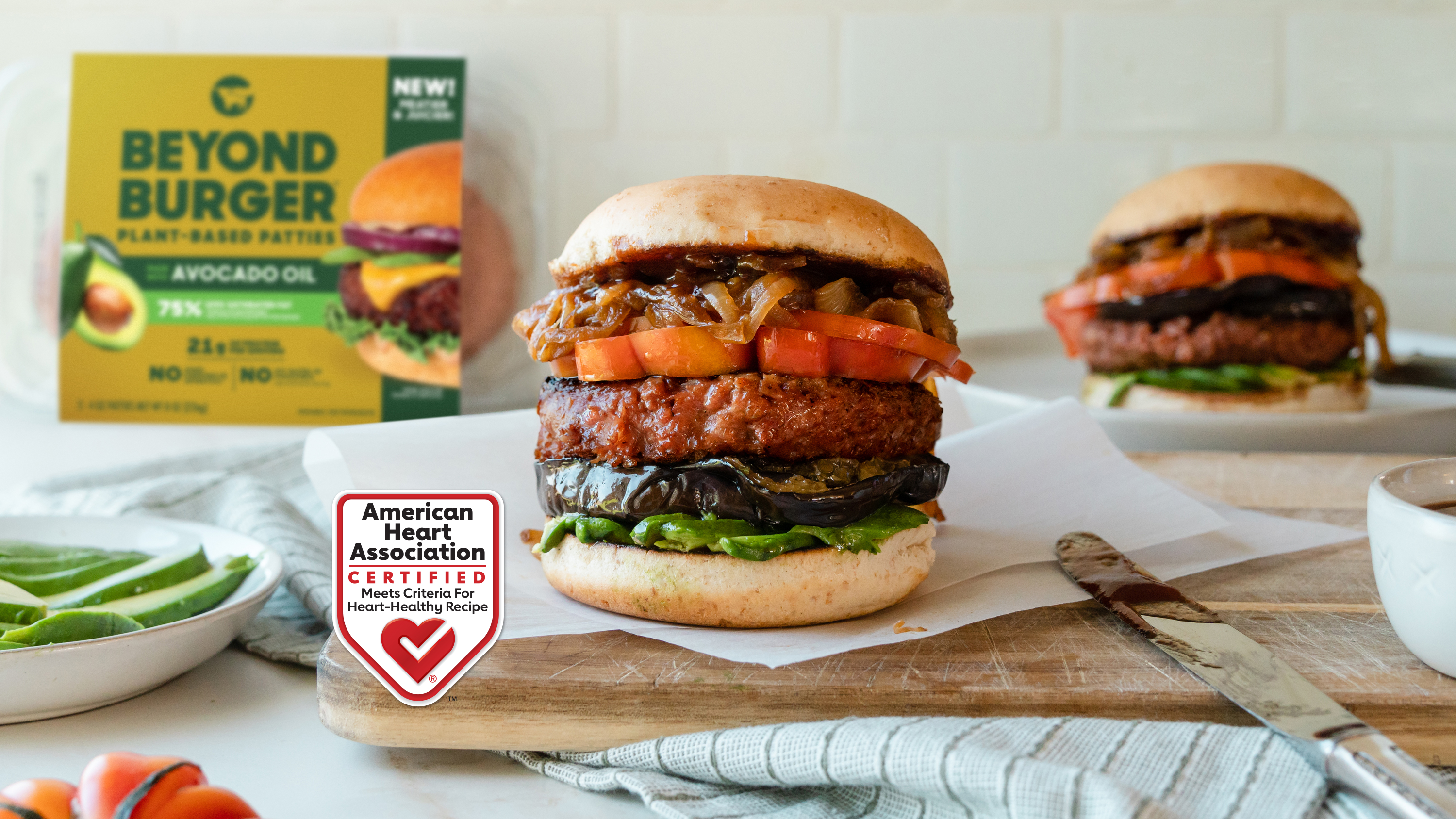 Westfield London - Cabana's Rio and Beyond burger is made up of a Beyond  Meat plant based burger topped with avocado, rocket, tomato, red onion,  Rubies in the Rubble vegan Malagueta mayo