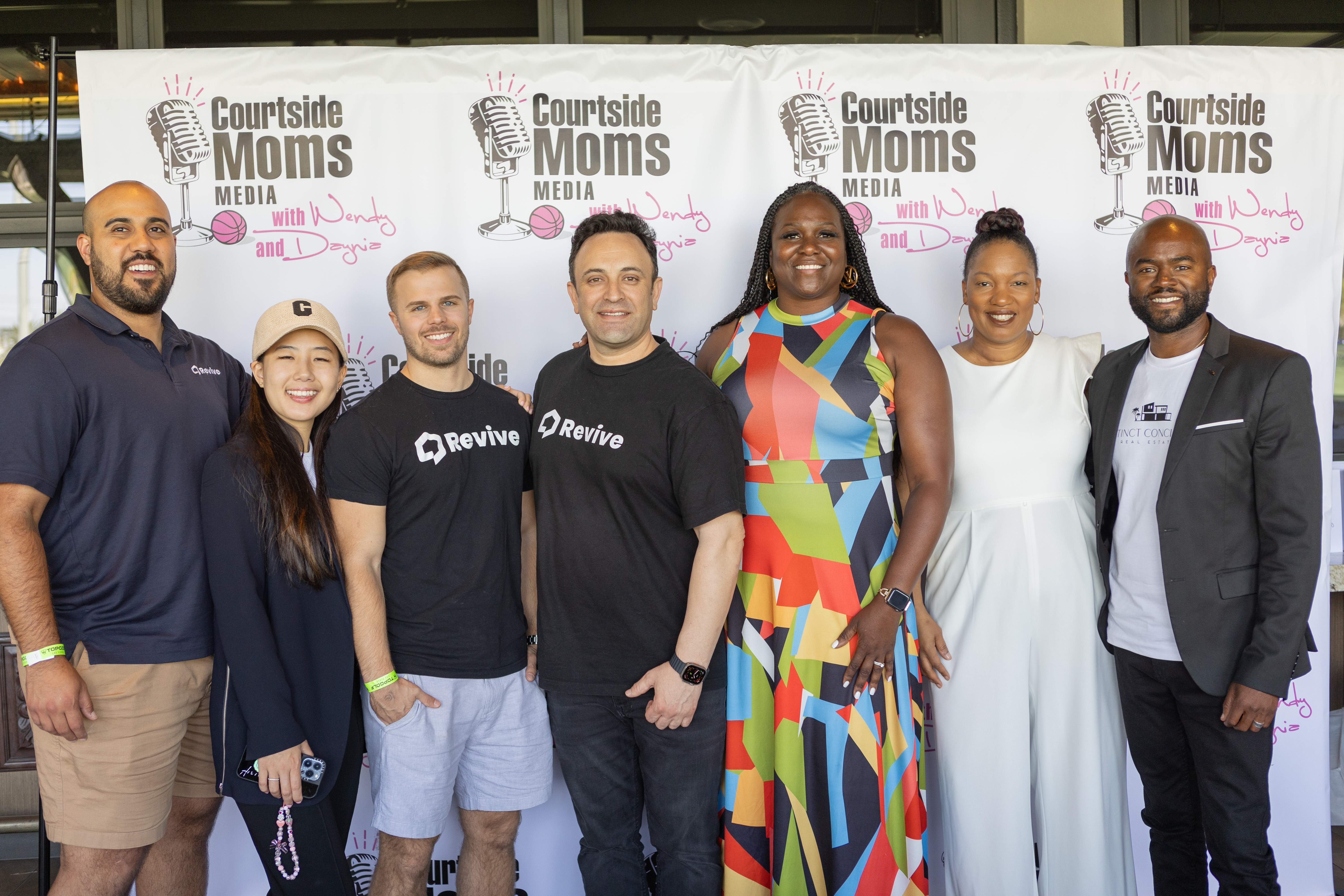 Courtside Moms and Revive Partner for Pro Basketball Players Event