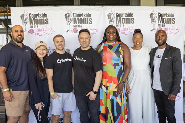 Courtside Moms and Revive Partner for Pro Basketball Players Event
