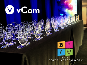 vCom Solutions - Best Places to Work In the Bay Area 2019