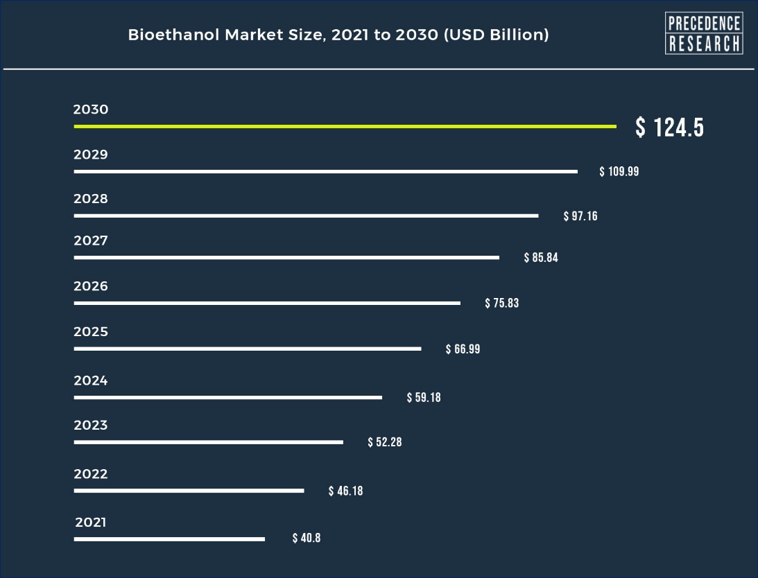 Bioethanol Market Size Global Report, 2022 - 2030