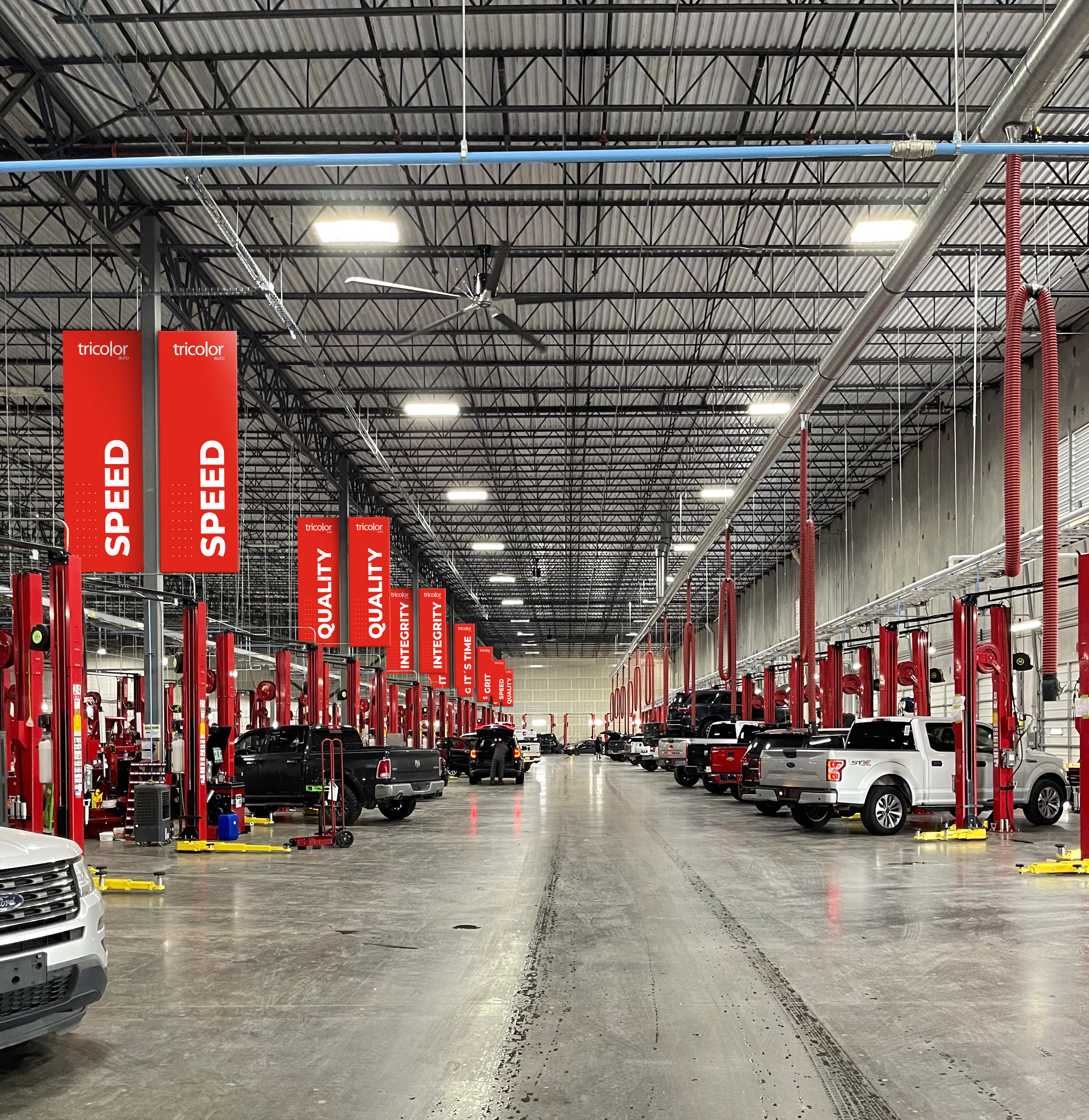 Tricolor unveils state-of-the-art 200,000 square foot vehicle reconditioning facility near Dallas, Texas to grow its mission to expand financial inclusion for credit invisible Hispanics.