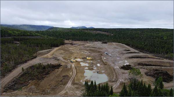 Picture 1: OGT main site drilling area