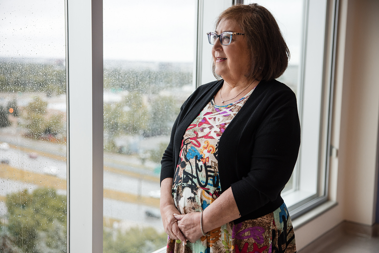 Sandy, grateful patient and Calgary Health Foundation supporter