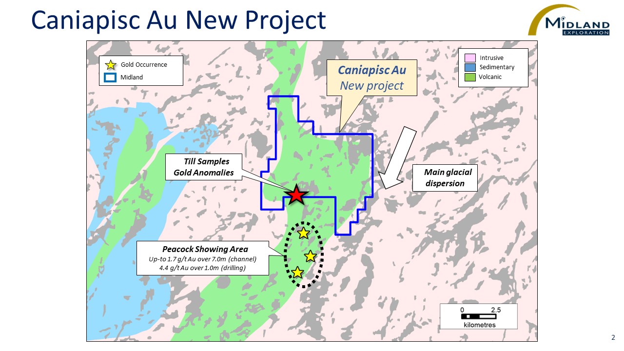 Figure 2 Caniapisc Au New Project