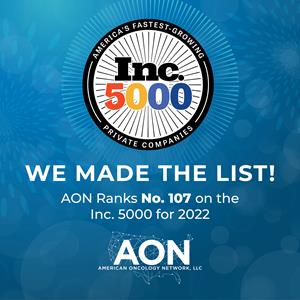 American Oncology Network makes the Inc. 5000 List