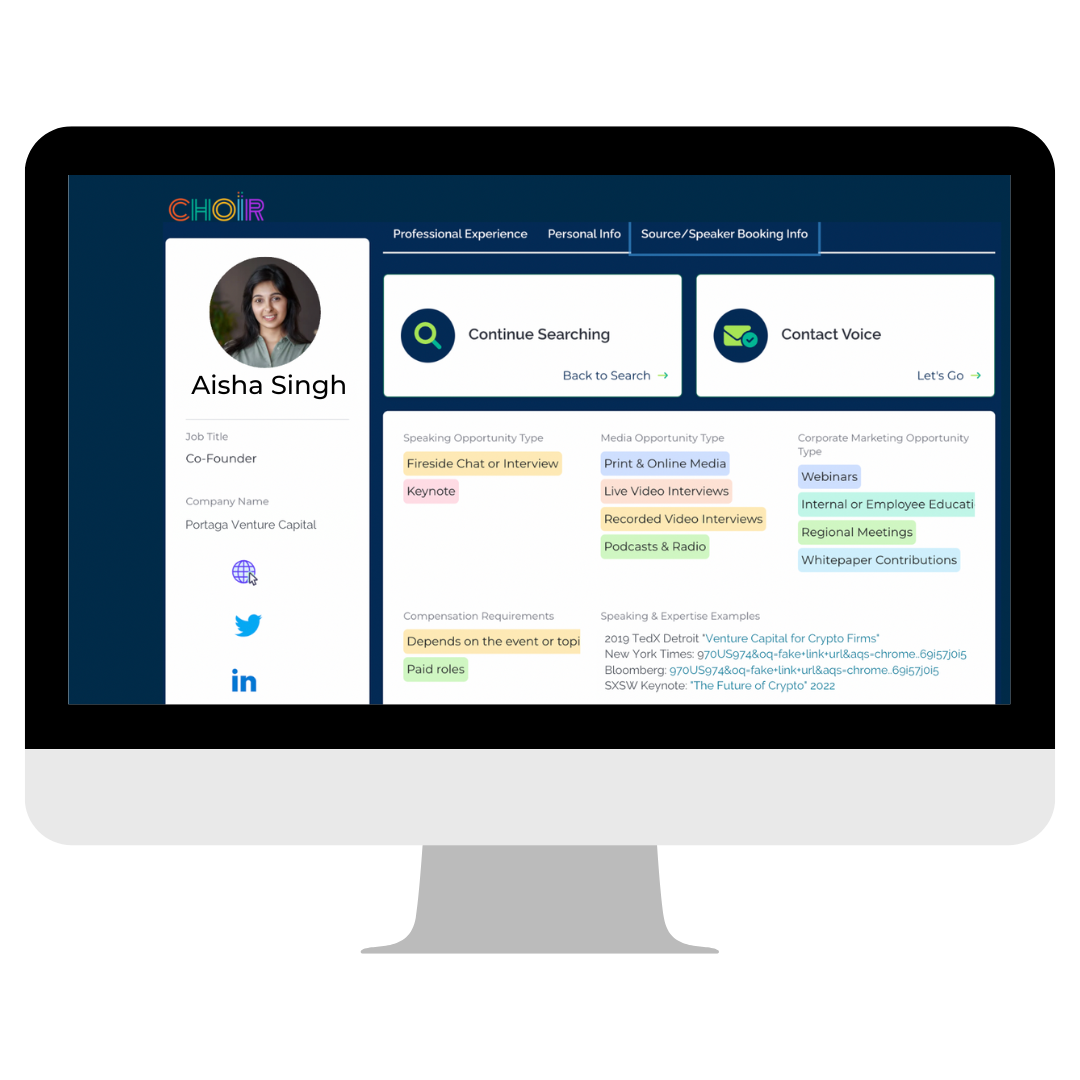 Voices Search™ Profile