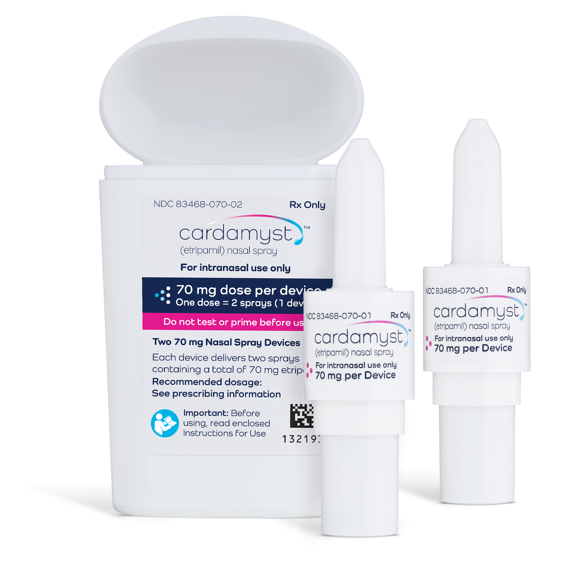 CARDAMYST™ (etripamil) nasal spray