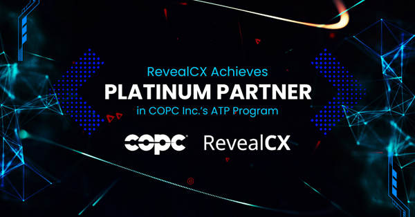 RevealCX Achieves Platinum Partner in COPC Inc's ATP Program
