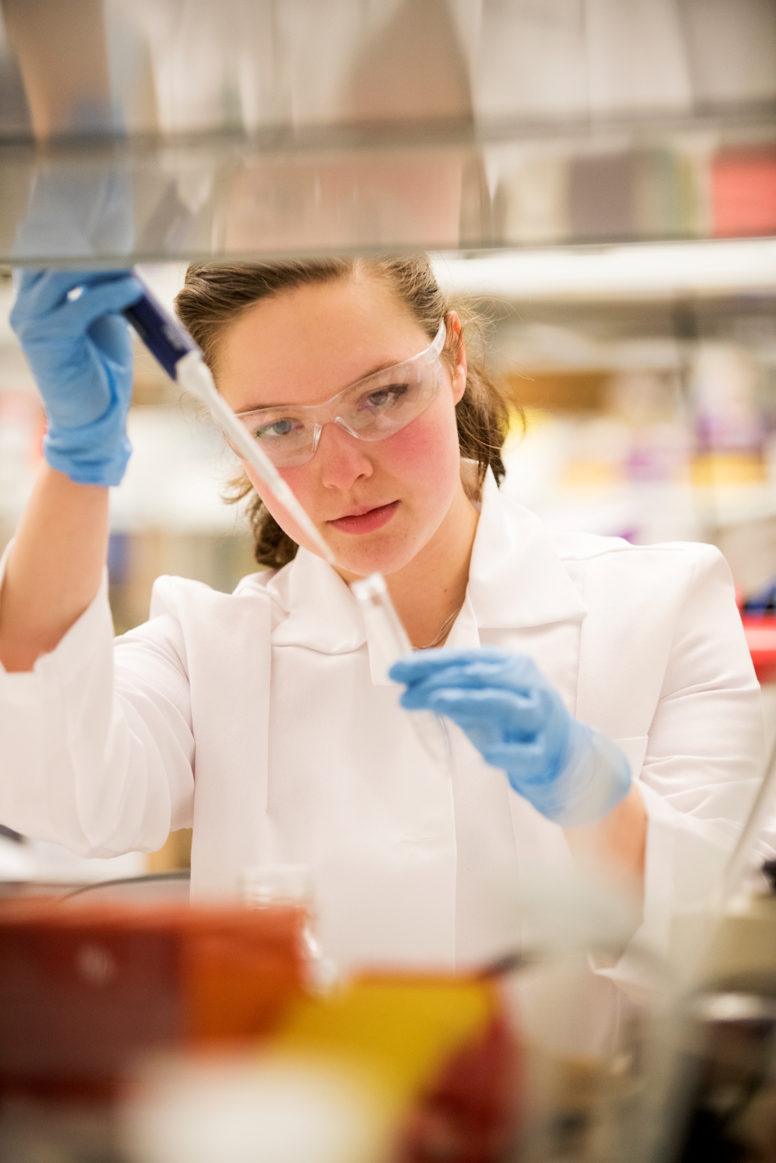 Pharmacy Student in the Lab at Marshall Road - 1