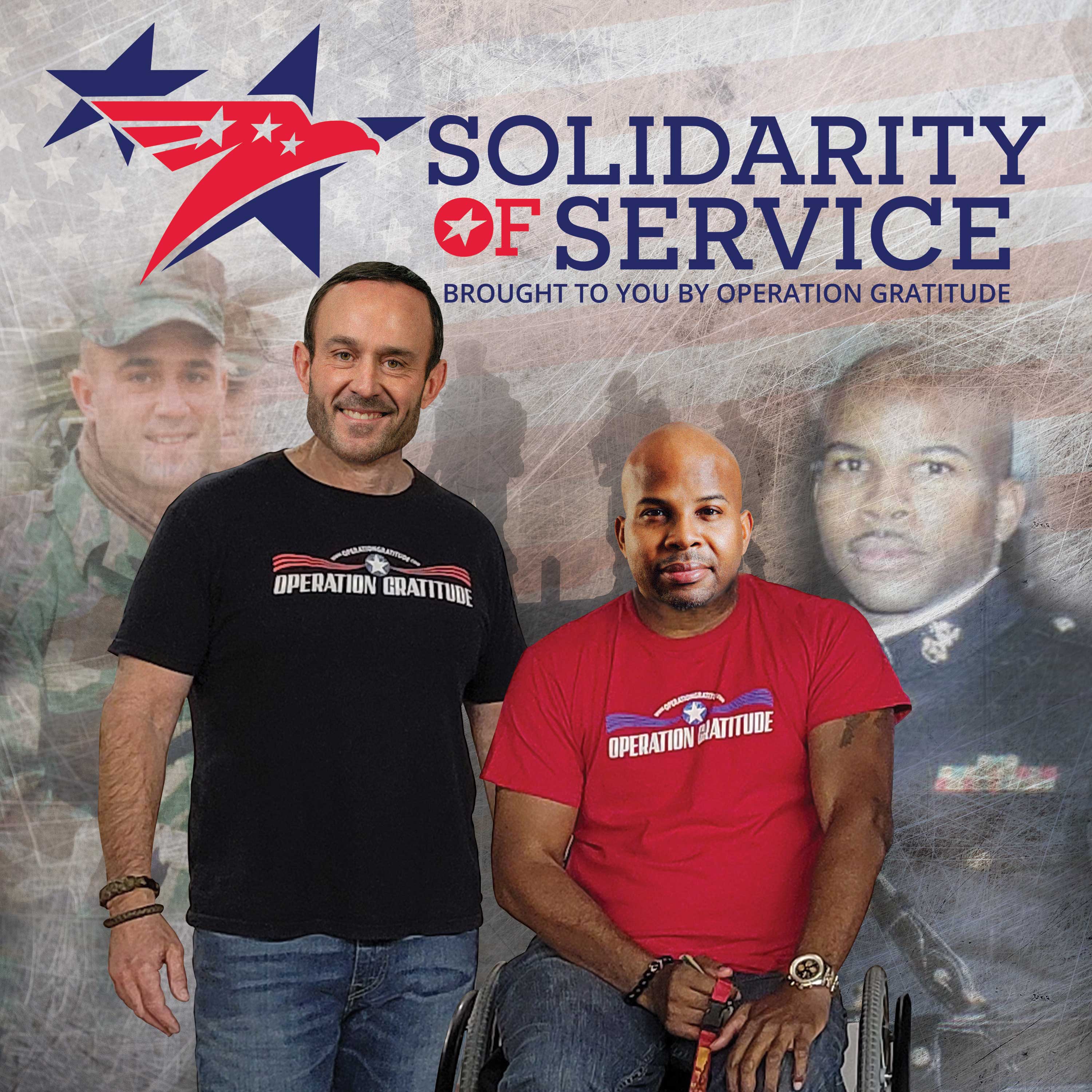 Solidarity of Service, hosted by Operation Gratitude CEO and Retired Marine Lieutenant Colonel Kevin Schmiegel and the Chief Strategy and Operations Officer for NAMI, Retired Marine Chief Warrant Officer-2 Sherman Gillums, Jr.