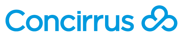 Concirrus Logo Horizontal Blue RGB Web