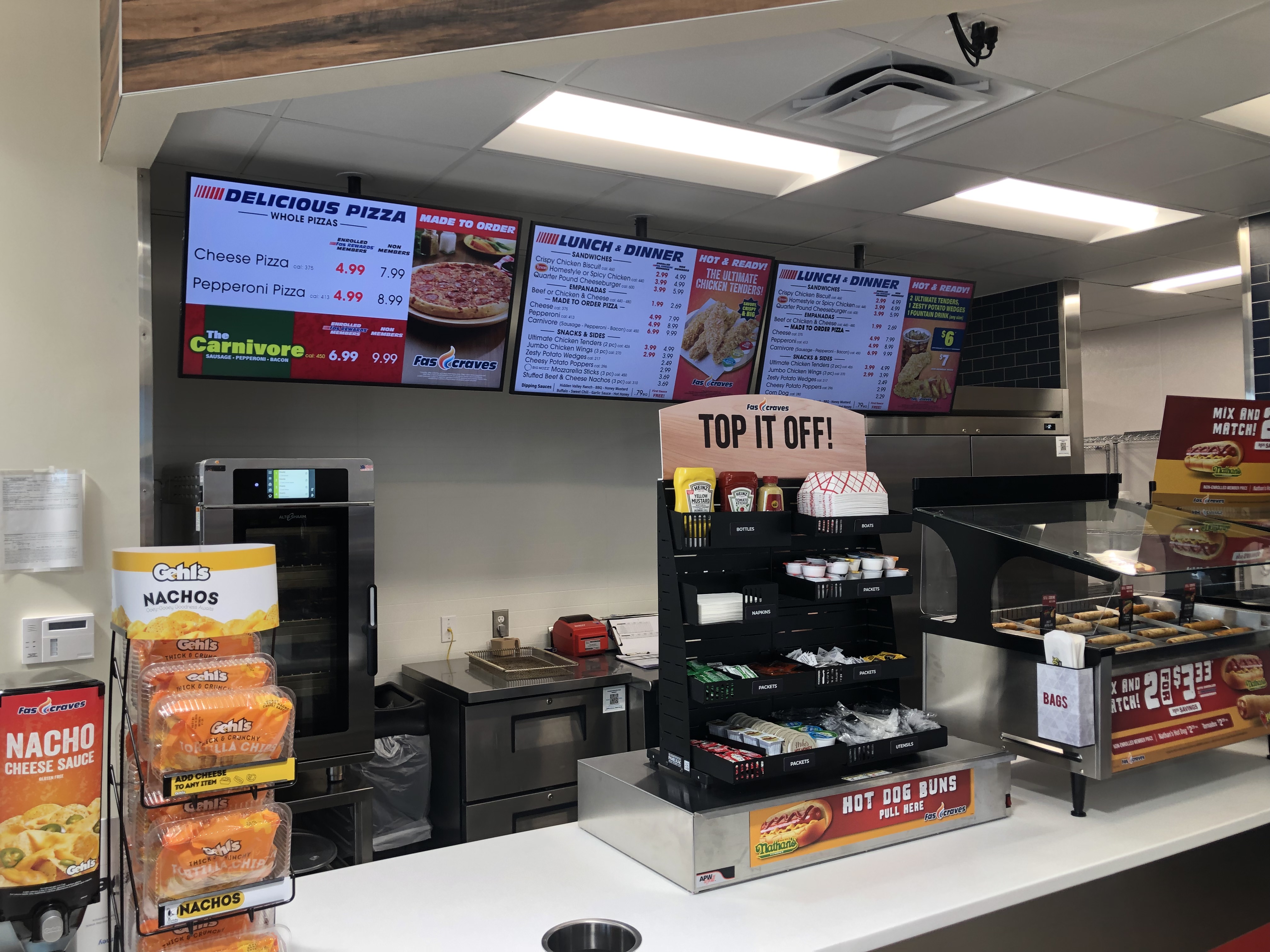 New expanded menu for both food and beverage