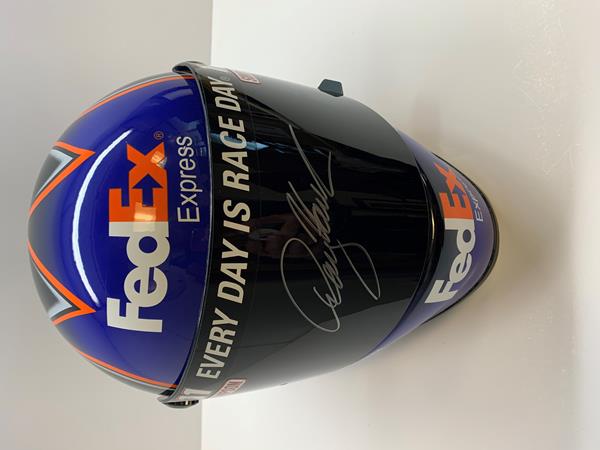 Replica Helmet signed by Denny Hamlin - https://www.ebay.com/itm/193846959192