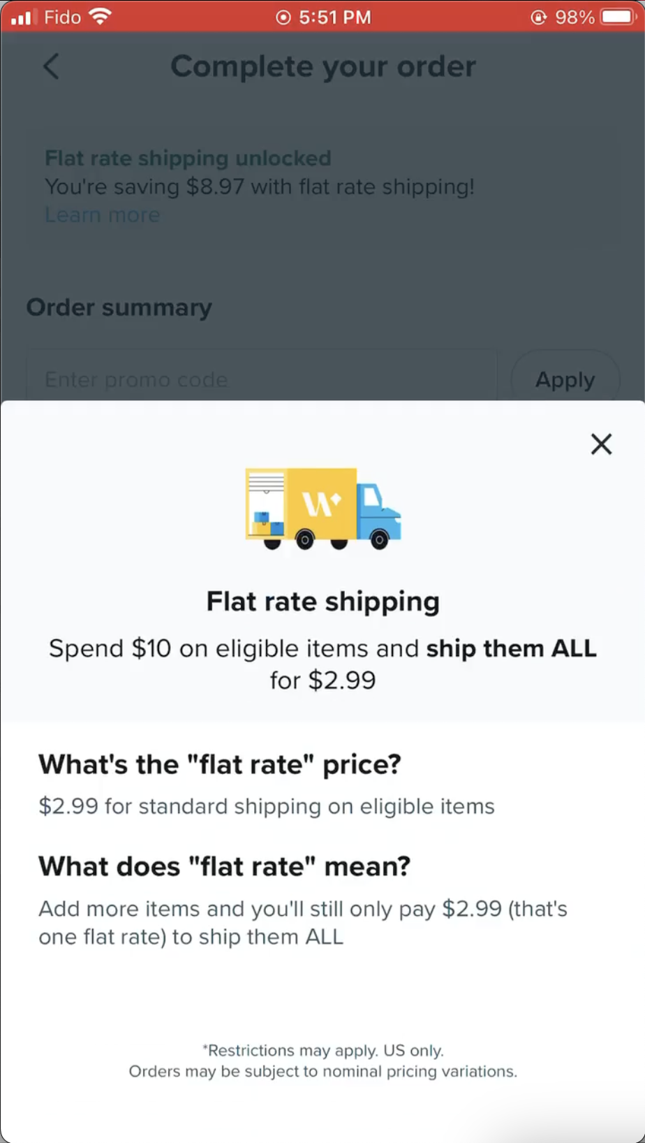 Wish Introduces Flat Rate Shipping to Customers in the U.S.
