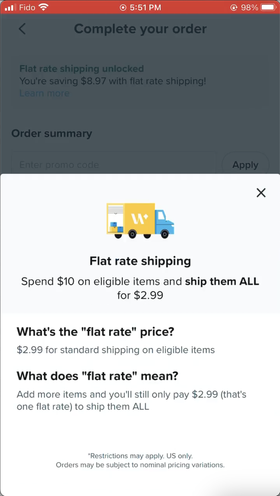 Flat-Rate Shipping