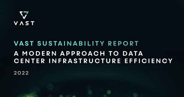 VAST Data Sustainability Report 2022