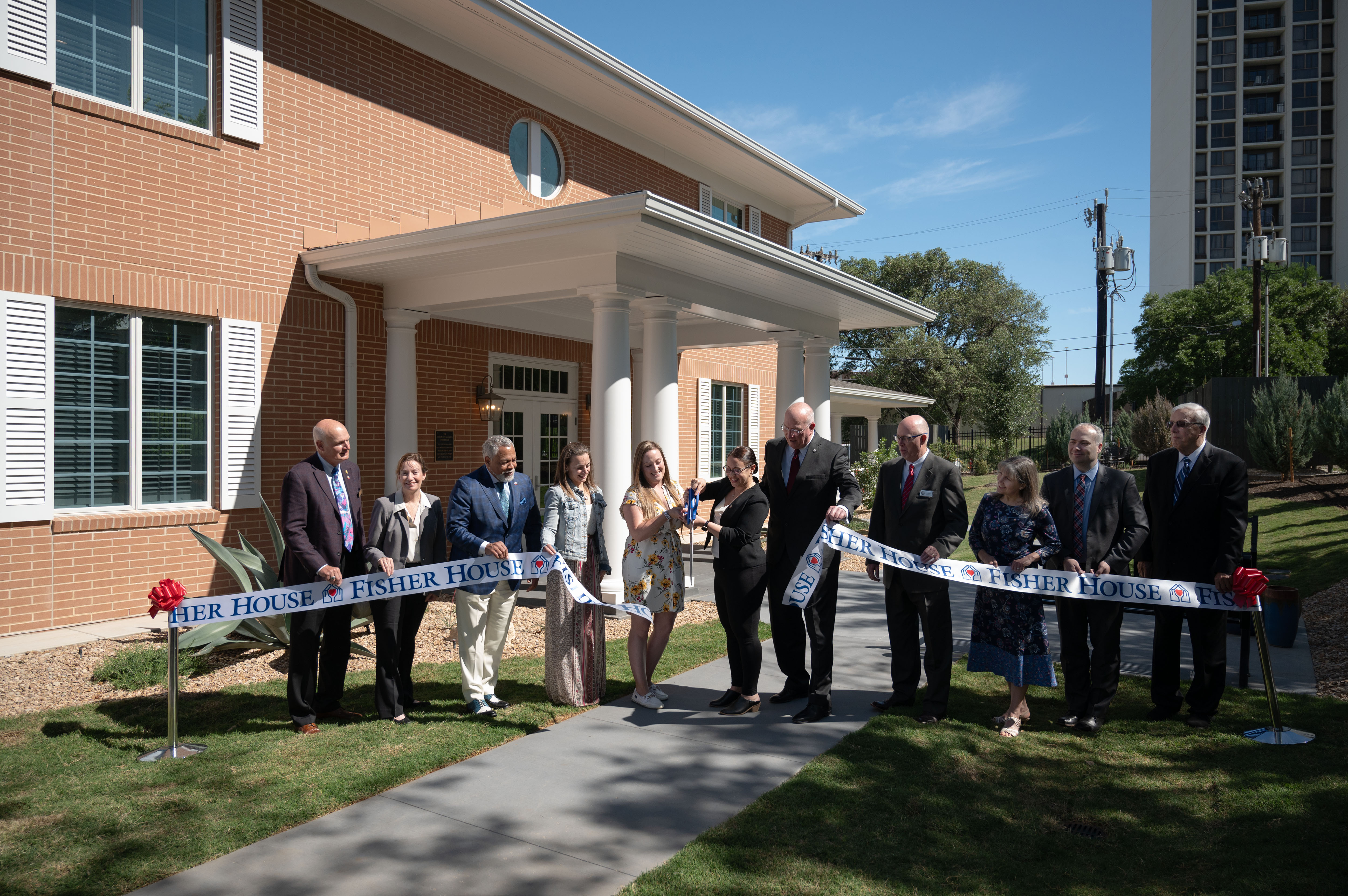 San Antonio VA Healthcare System Fisher House II Ribbon Cutting