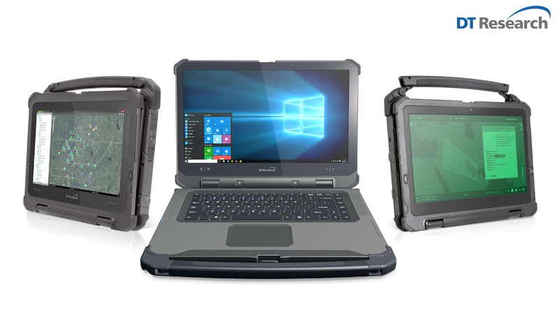DT Research LT300 Series Rugged Convertible Laptops