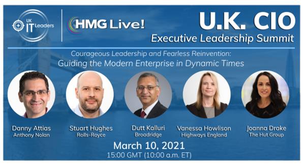 2021 HMG Live! U.K. CIO Executive Leadership Summit 