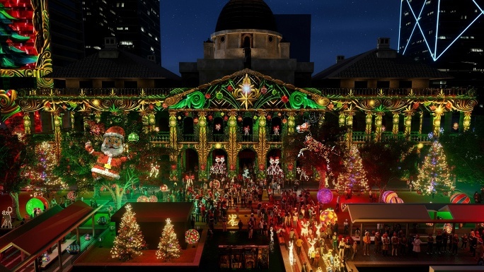 「冬日小鎮·中環」- 「光影匯·中環」