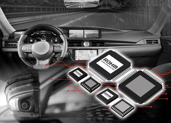 ROHM’s new BU18xMxx-C series SerDes ICs and BD86852MUF-C PMIC are ideal for ADAS and satellite camera modules