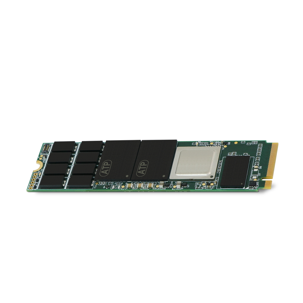 ATP Electronics Launches Industrial 176-Layer PCIe Gen 4 x4 M.2 U.2 SSDs Offering Excellent RW Performance 7.68 TB Highest Capacity