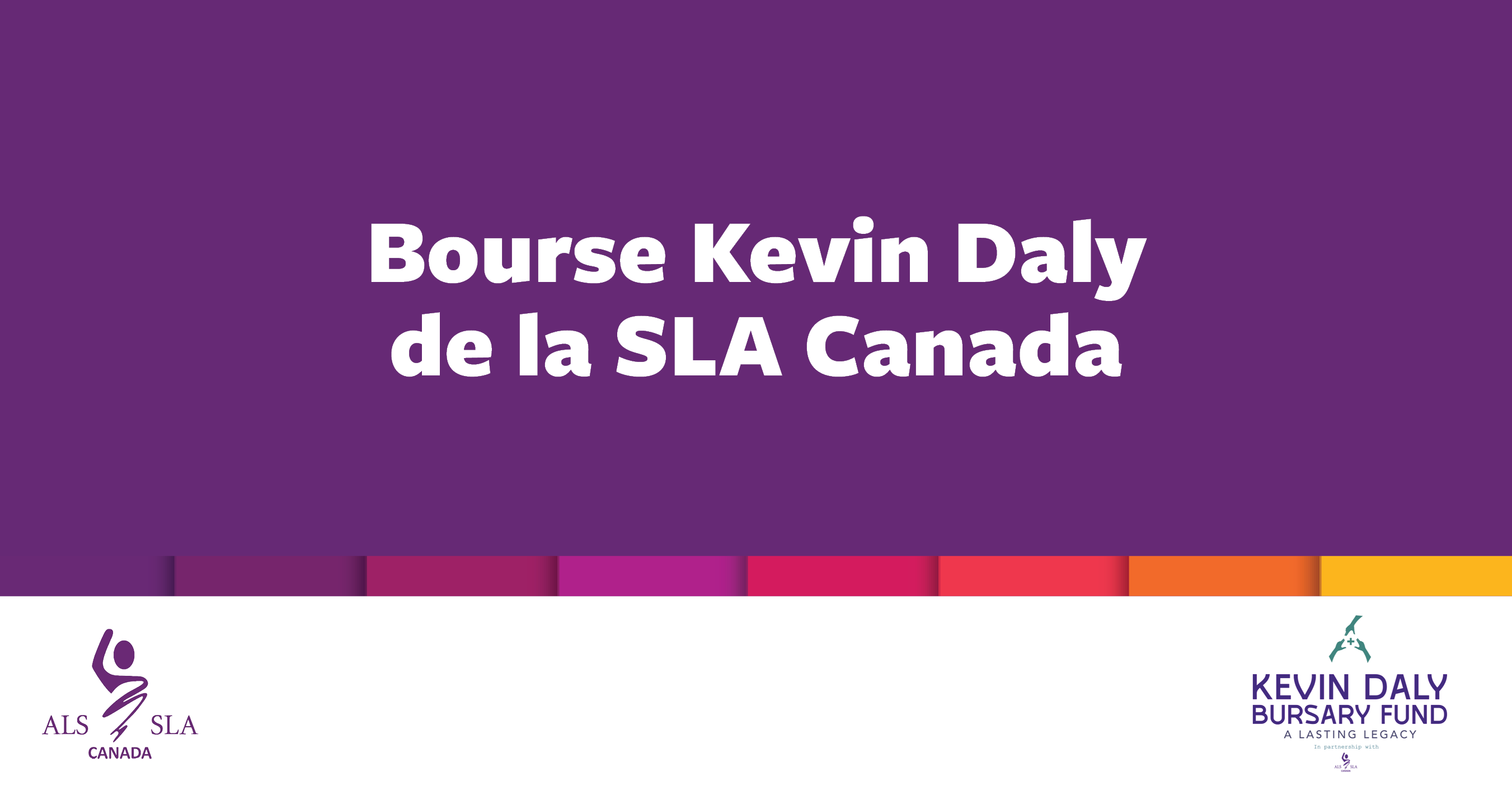 Kevin Daly Bursary Banner