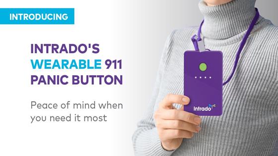 Intrado's Wearable 911 Panic Button: Intrado