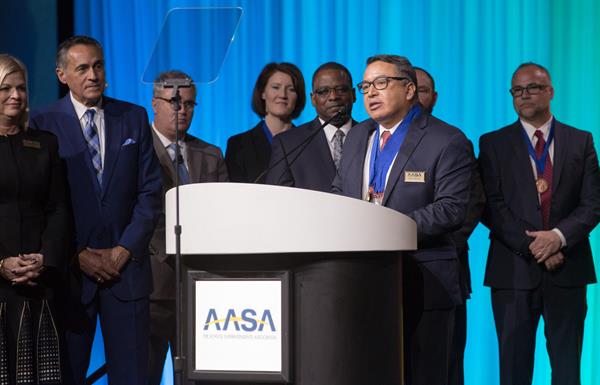 Superintendent  Gustavo Balderas' remarks immediately following the announcement at AASA's National Conference on Education, held in San Diego. 