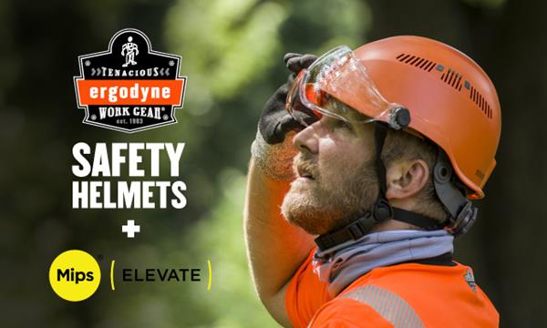 Ergodyne announces major partnership with Mips to integrate the highly innovative Mips® Elevate safety system into Skullerz® Safety Helmets