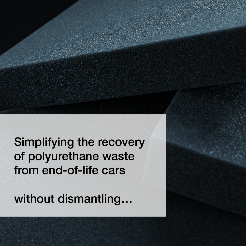 The collaboration is responsible for creating a novel process to recover polyurethane from vehicles without labor-intensive dismantling.