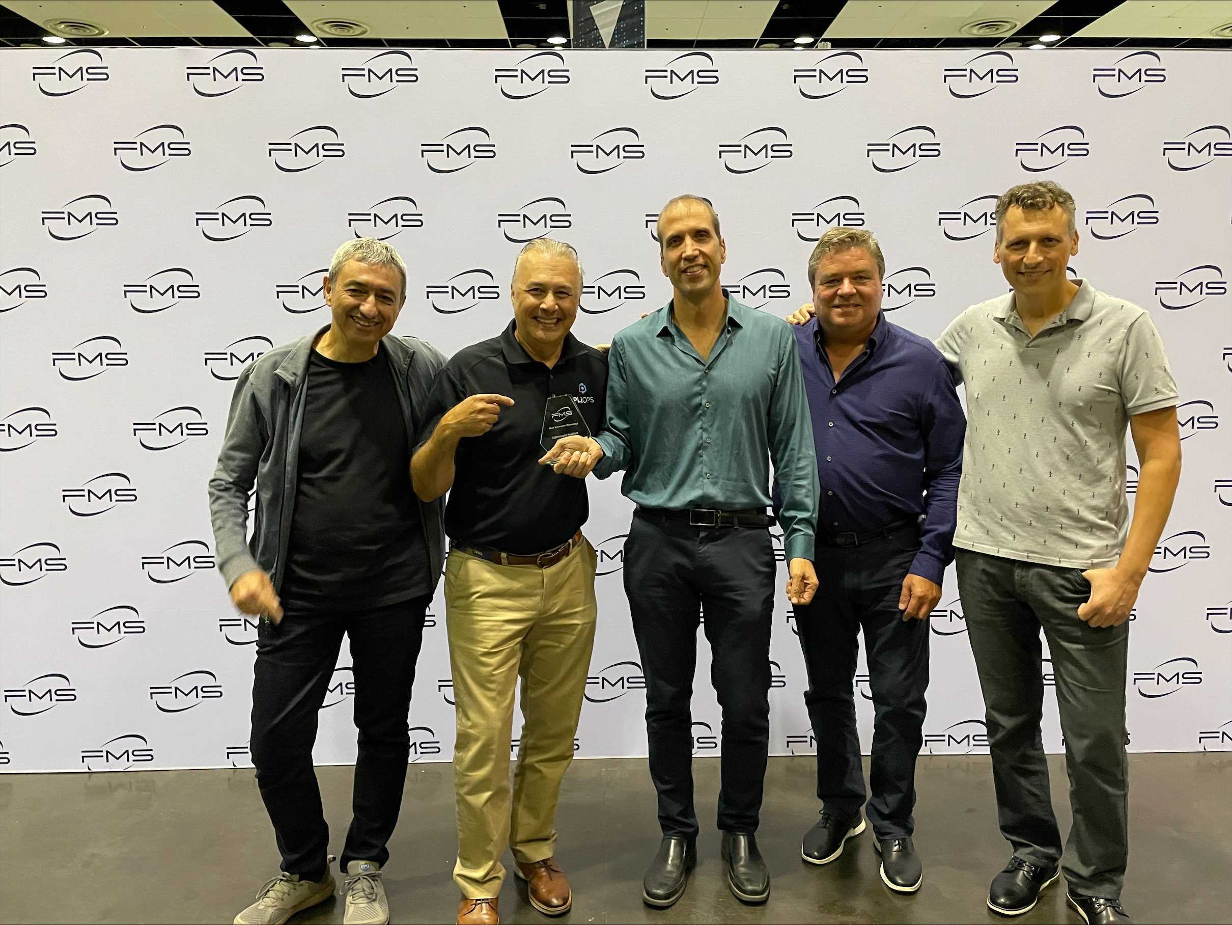 Pliops XDP LightningAI with FusIOnX Stack Wins “Best of Show” Award in the AI Accelerator Category at FMS 2025
