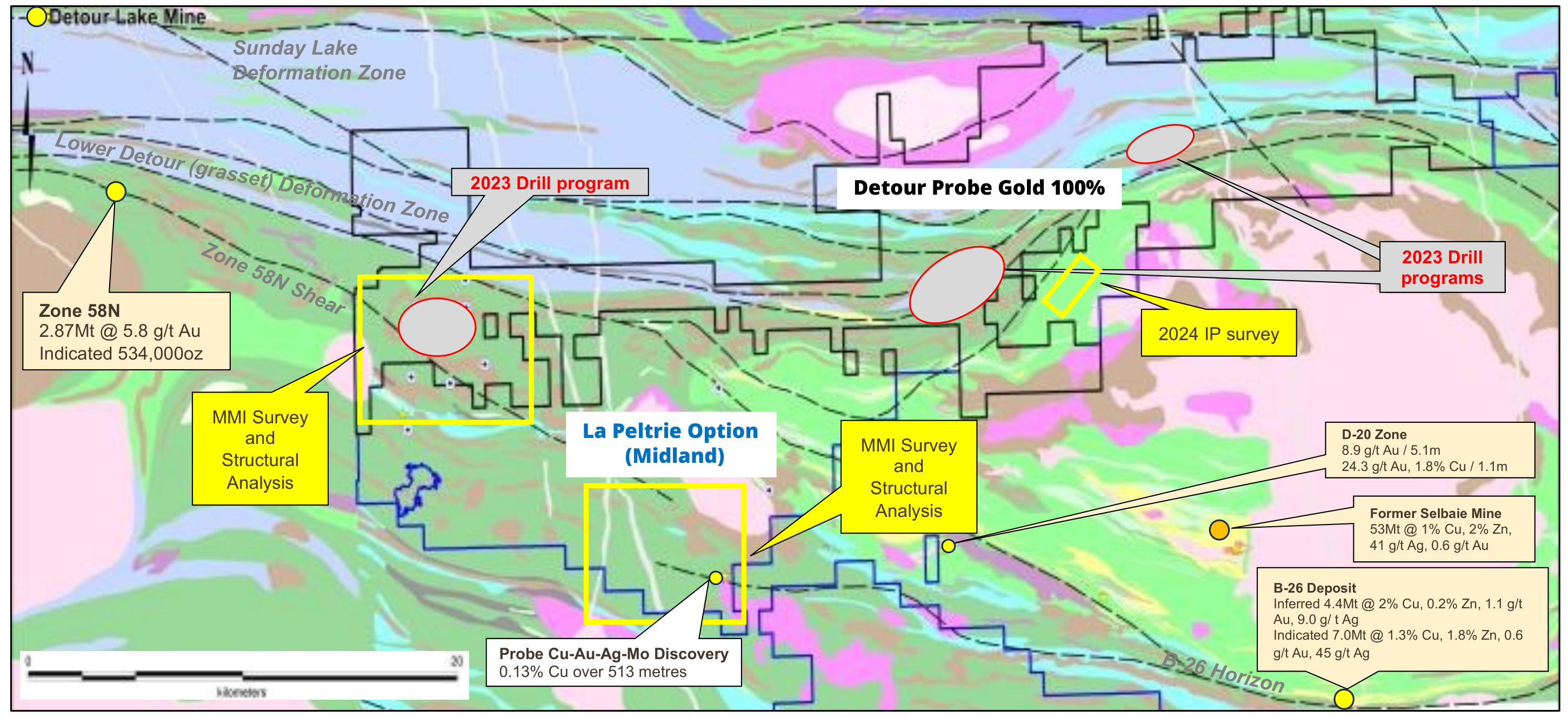 Probe Gold Provides Summer Exploration Plans For Detour