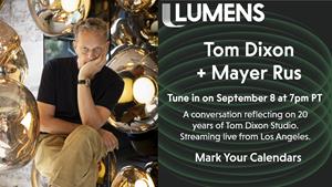 Lumens Celebrates 20 Years of Tom Dixon