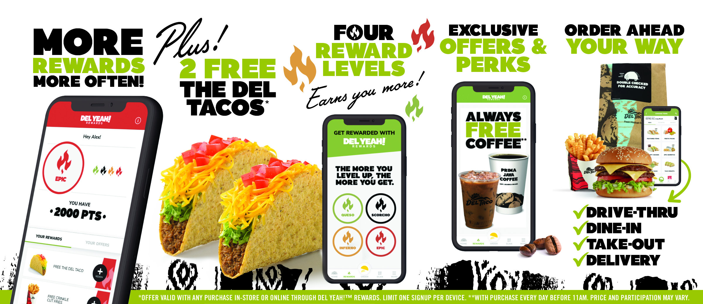 Del Taco launches its new loyalty app, Del Yeah! Rewards