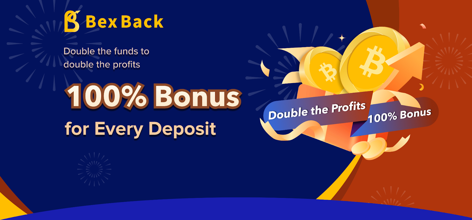 With BexBack's deposit bonus