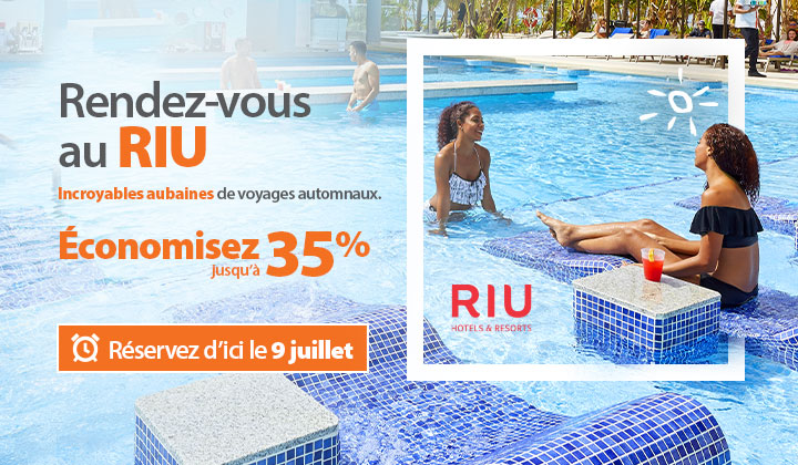 Solde Rendez-vous au RIU